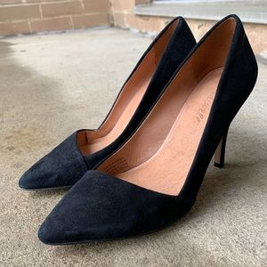 Perfect Suede Black Heel